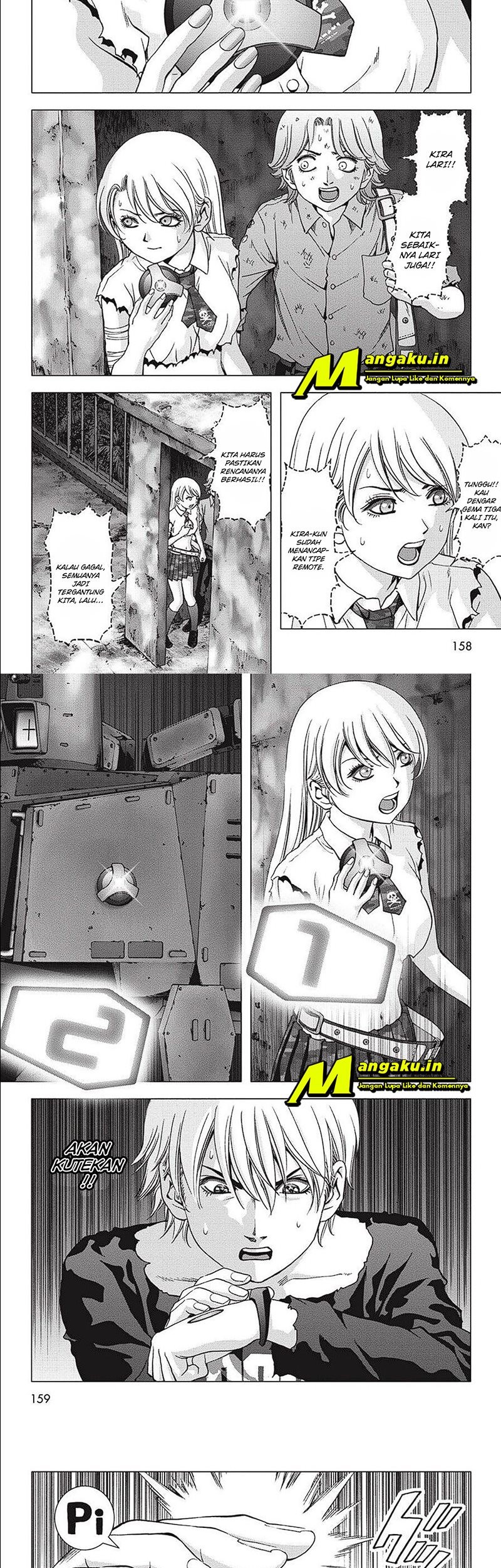 Btooom! Chapter 113.1 - halaman 3