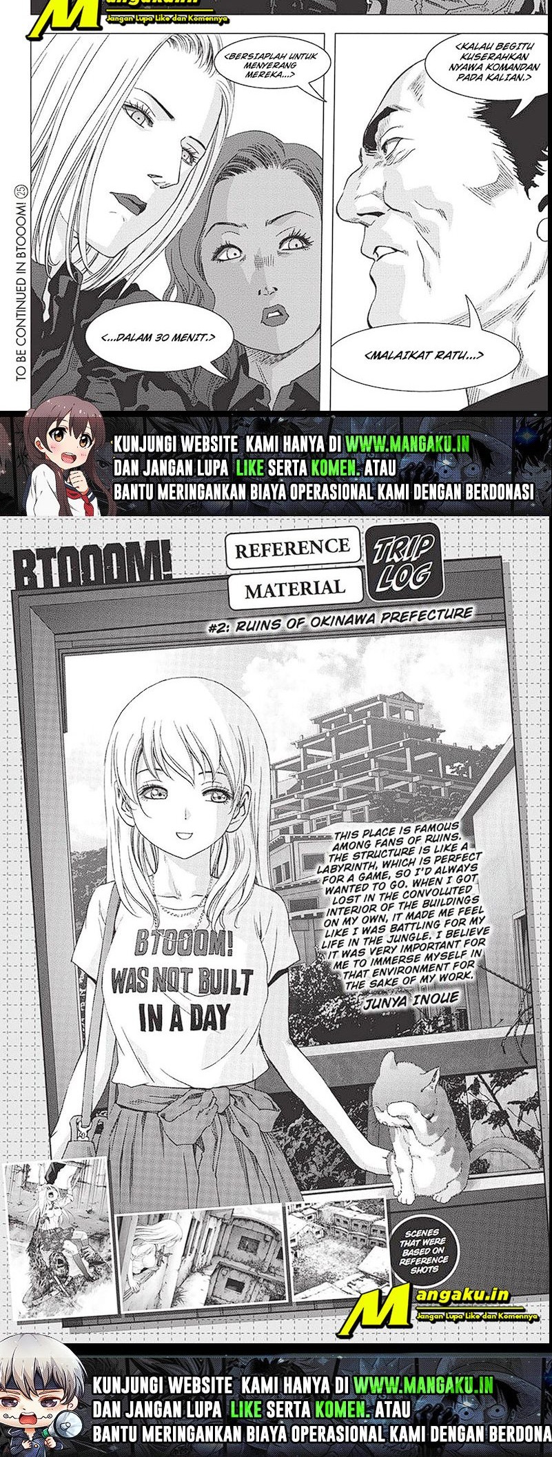 Btooom! Chapter 113.2 - halaman 14
