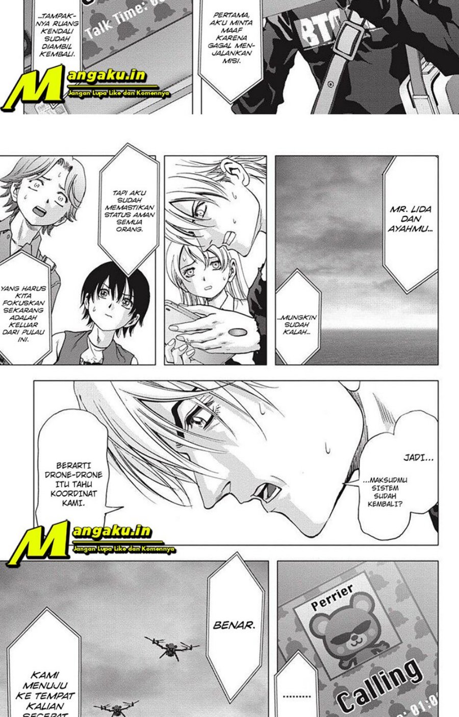 Btooom! Chapter 115.2 - halaman 15
