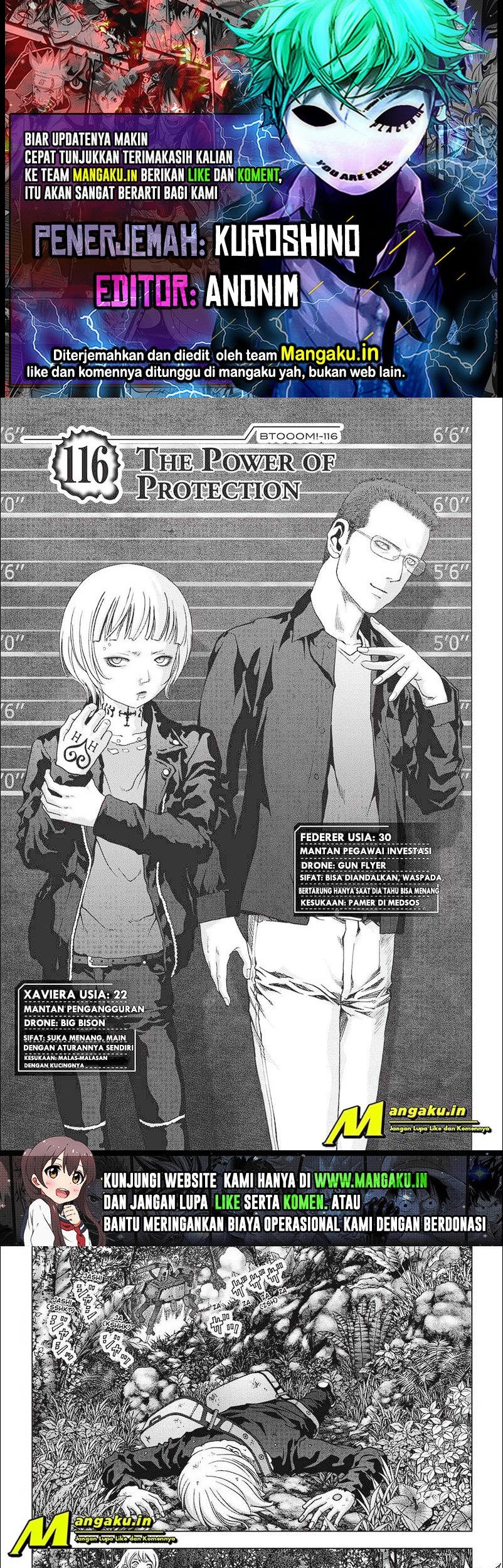 Btooom! Chapter 116.1 - halaman 1