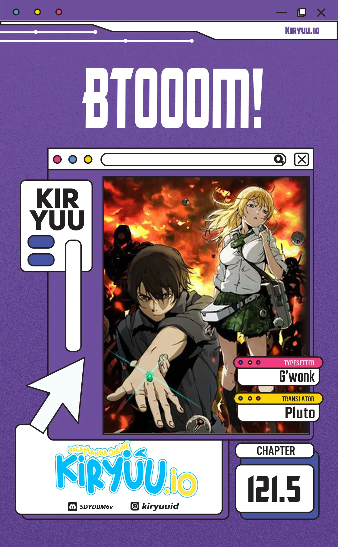 Btooom! Chapter 121.5 - halaman 1