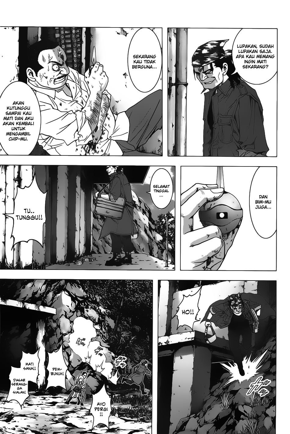 Btooom! Chapter 26 - halaman 42