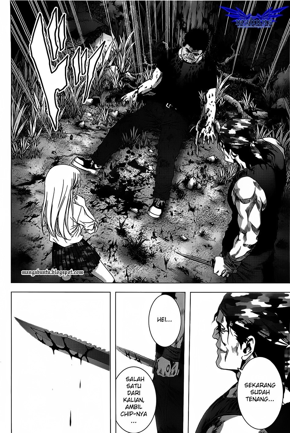 Btooom! Chapter 32 - halaman 36