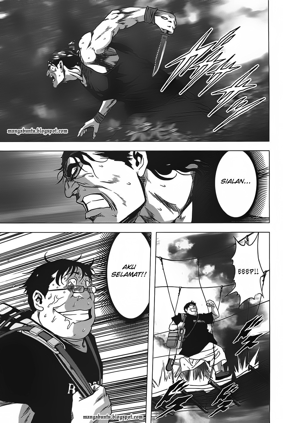 Btooom! Chapter 33 - halaman 36
