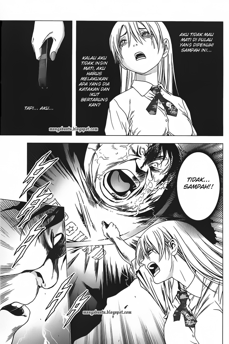 Btooom! Chapter 33 - halaman 56