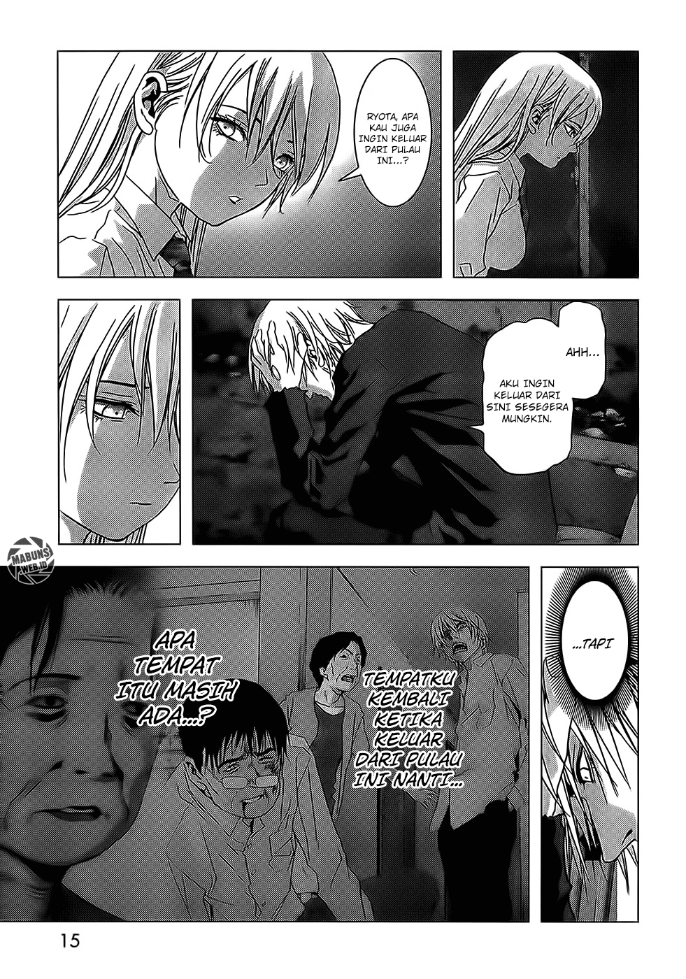 Btooom! Chapter 50 - halaman 72