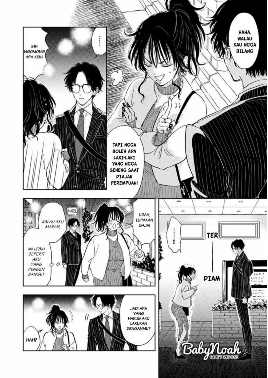 Buaiso na Tanto ga Zenzen Te wo Dashitekurenakute Mukatsuku!! Chapter 3 - halaman 4