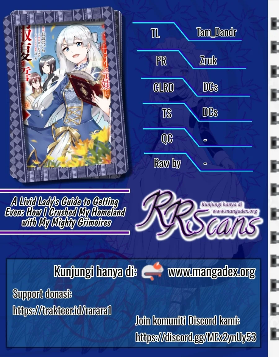 Buchigire Reijou wa Houfuku wo Chikaimashita. Madousho no Chikara de Sokoku wo Tatakitsubushimasu Chapter 1 - halaman 1