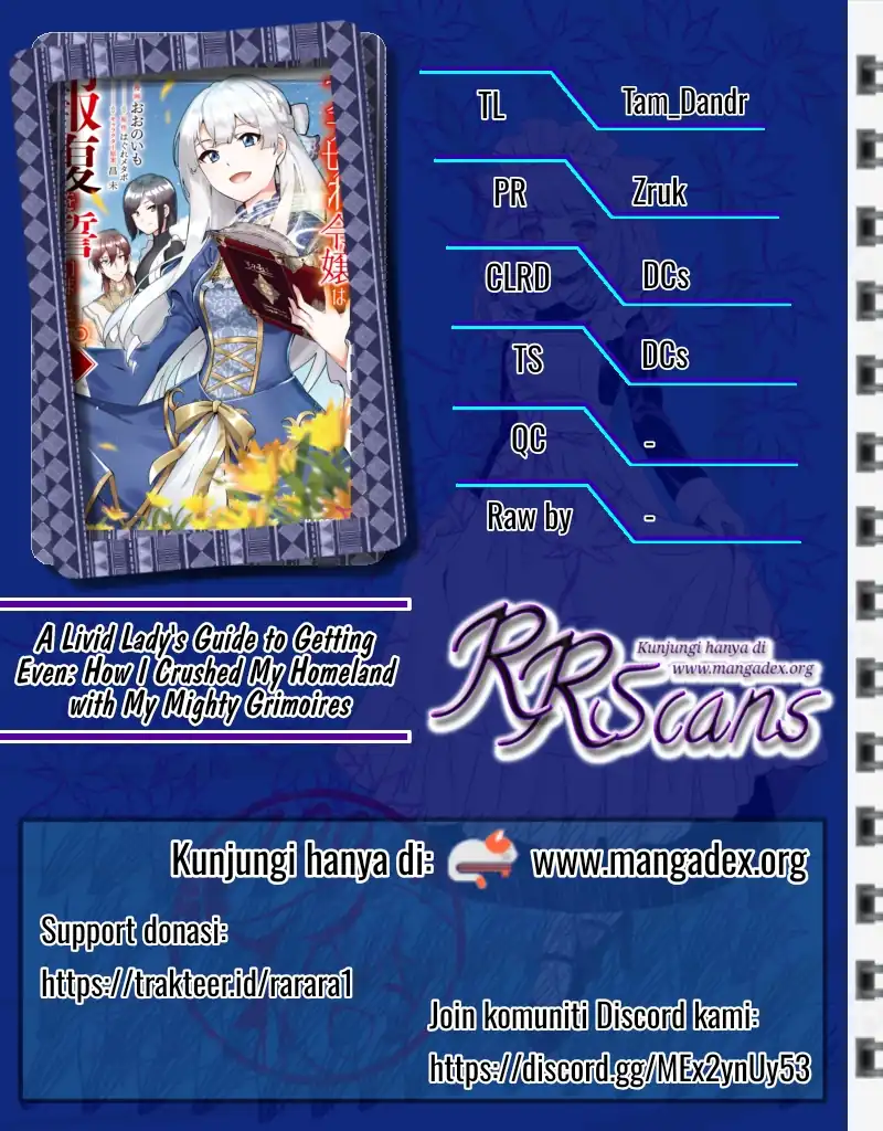 Buchigire Reijou wa Houfuku wo Chikaimashita. Madousho no Chikara de Sokoku wo Tatakitsubushimasu Chapter 2 - halaman 1
