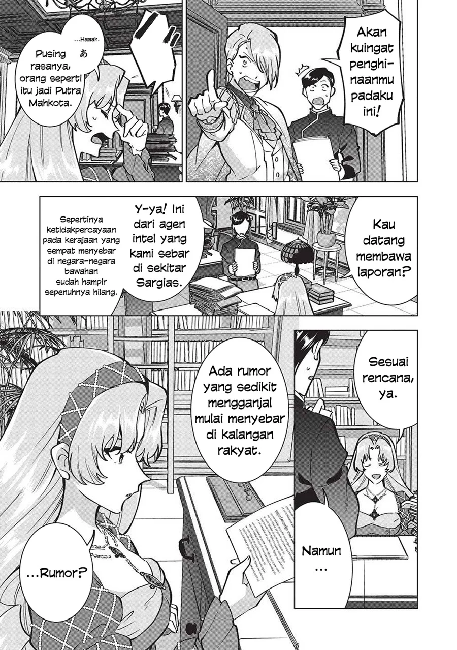 Buchigire Reijou wa Houfuku wo Chikaimashita. Madousho no Chikara de Sokoku wo Tatakitsubushimasu Chapter 21 - halaman 6