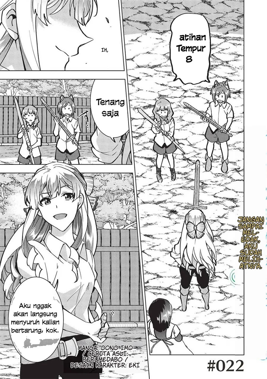Buchigire Reijou wa Houfuku wo Chikaimashita. Madousho no Chikara de Sokoku wo Tatakitsubushimasu Chapter 22 - halaman 2