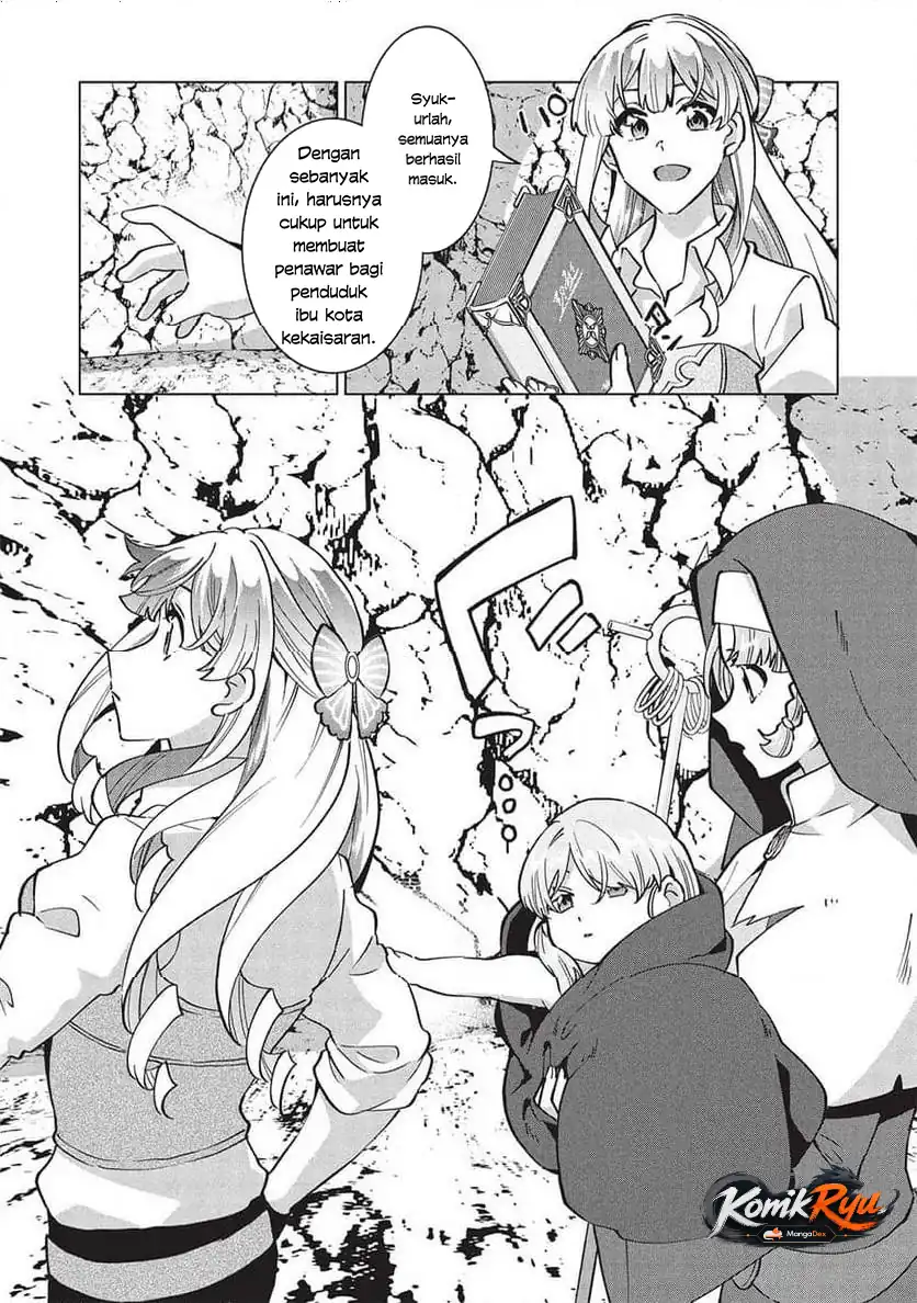 Buchigire Reijou wa Houfuku wo Chikaimashita. Madousho no Chikara de Sokoku wo Tatakitsubushimasu Chapter 34 - halaman 27