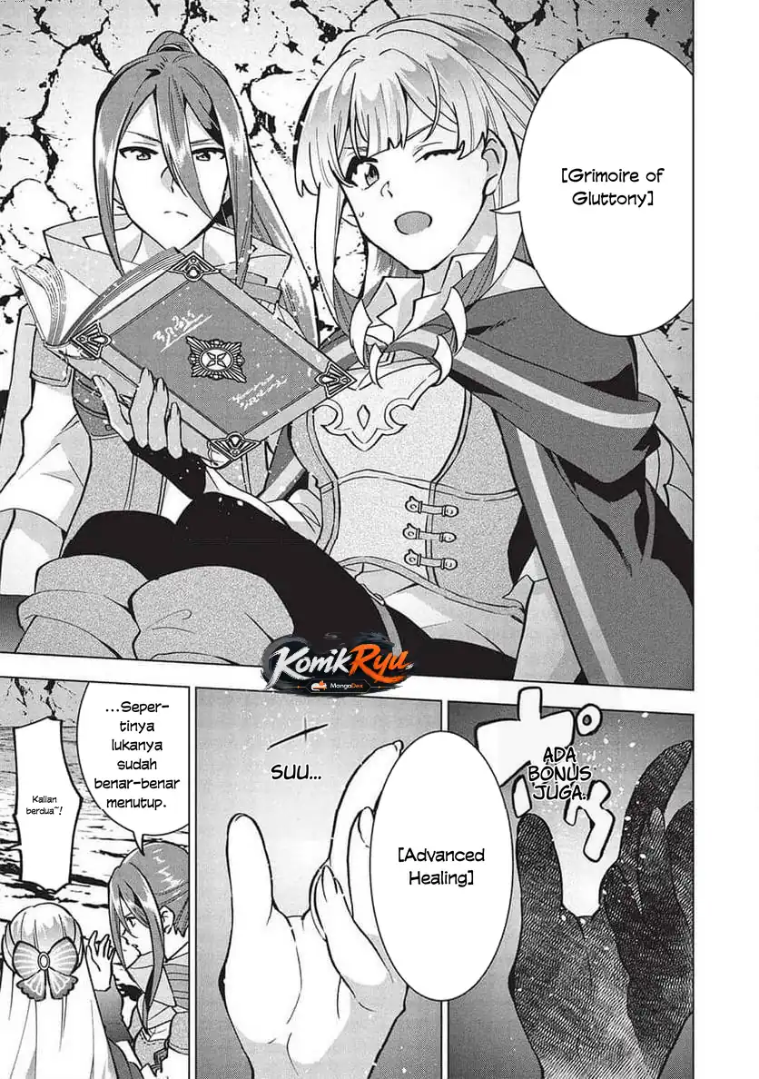 Buchigire Reijou wa Houfuku wo Chikaimashita. Madousho no Chikara de Sokoku wo Tatakitsubushimasu Chapter 34 - halaman 7