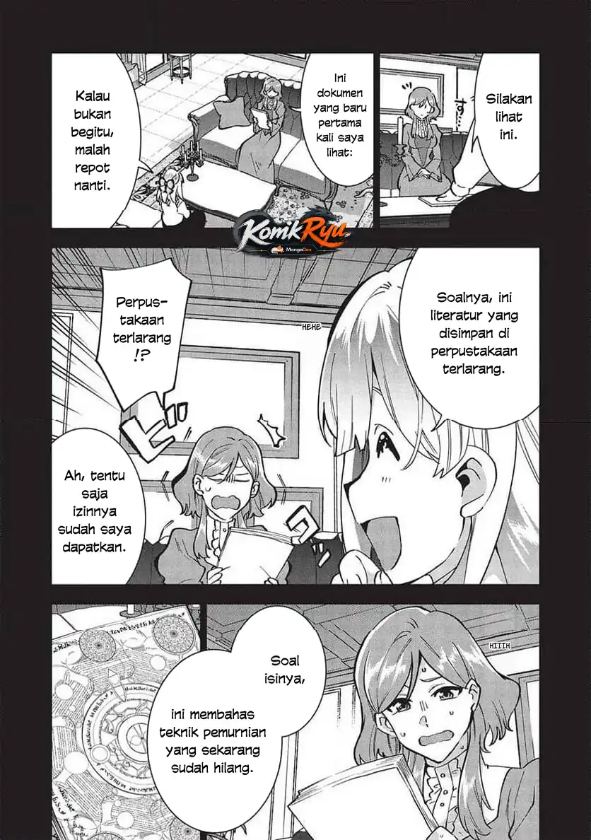 Buchigire Reijou wa Houfuku wo Chikaimashita. Madousho no Chikara de Sokoku wo Tatakitsubushimasu Chapter 35 - halaman 9