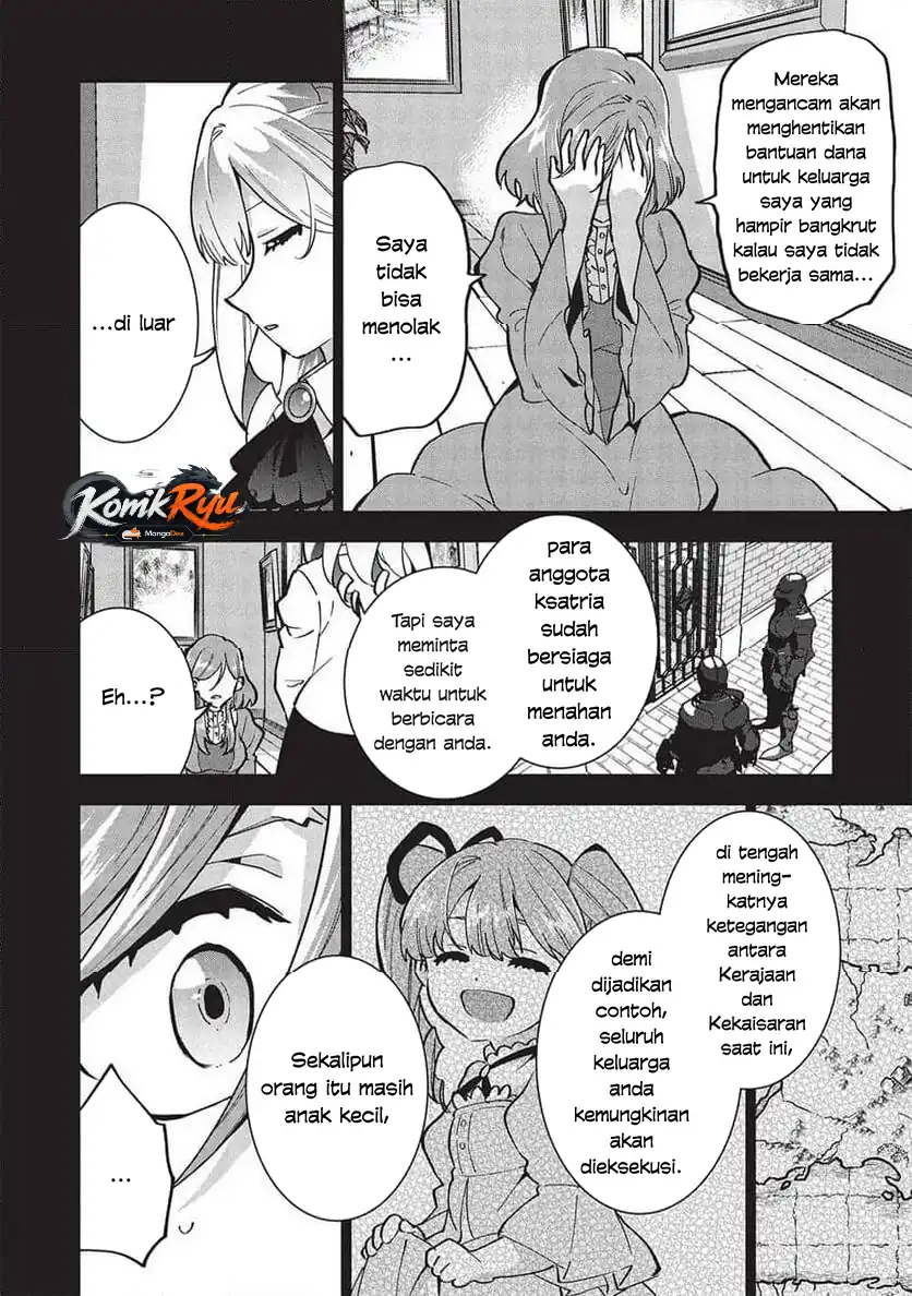 Buchigire Reijou wa Houfuku wo Chikaimashita. Madousho no Chikara de Sokoku wo Tatakitsubushimasu Chapter 36 - halaman 8