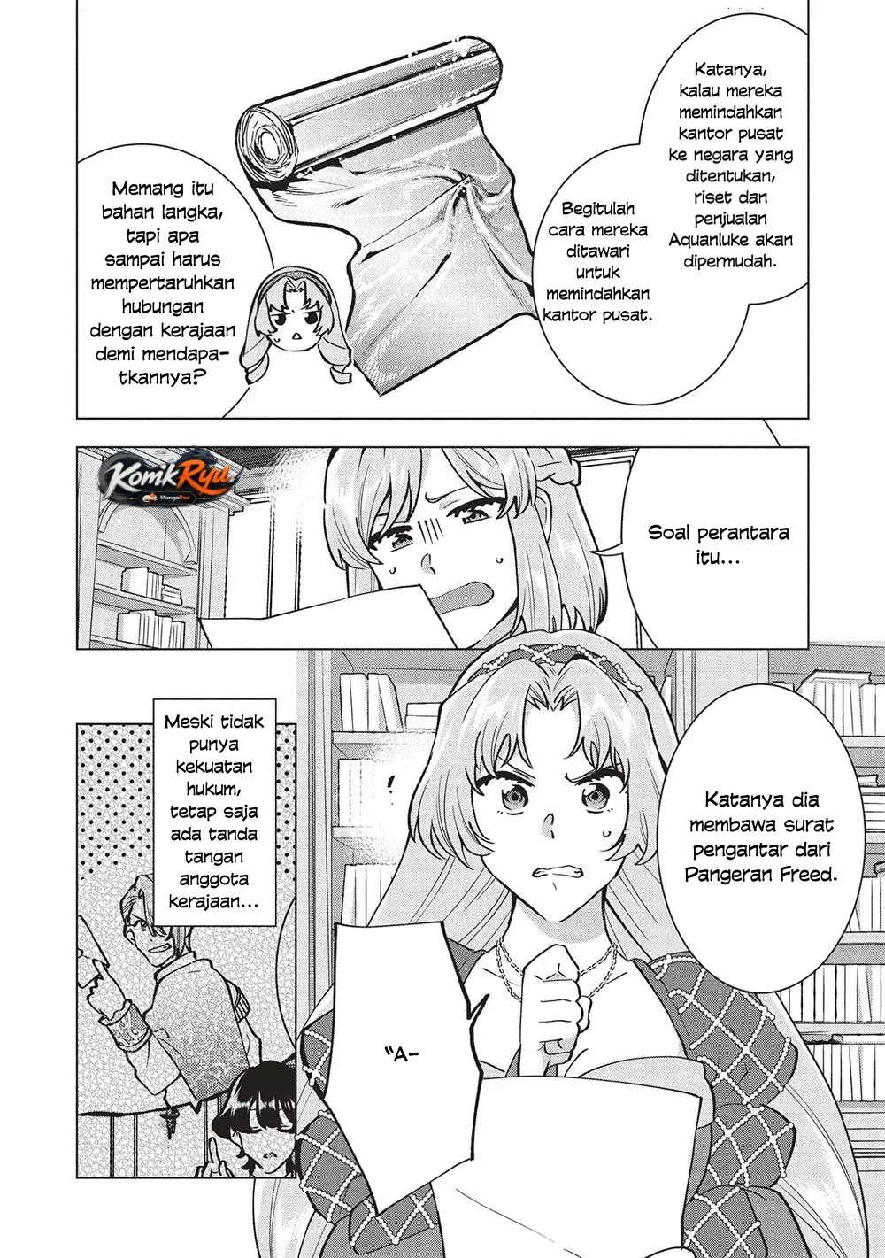 Buchigire Reijou wa Houfuku wo Chikaimashita. Madousho no Chikara de Sokoku wo Tatakitsubushimasu Chapter 37 - halaman 24