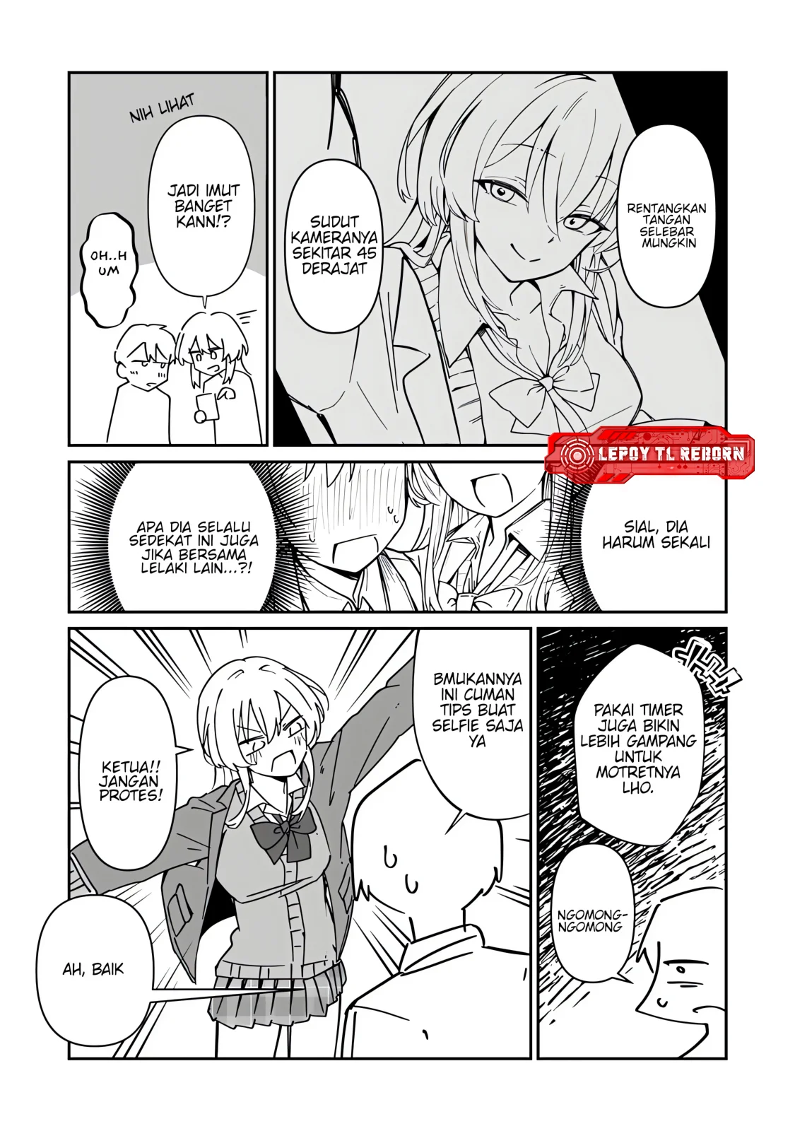 Buchou-kun to jidori gyaru Chapter 0 - halaman 8