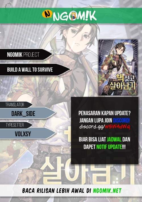 Build a Wall to Survive Chapter 0.1 - halaman 1