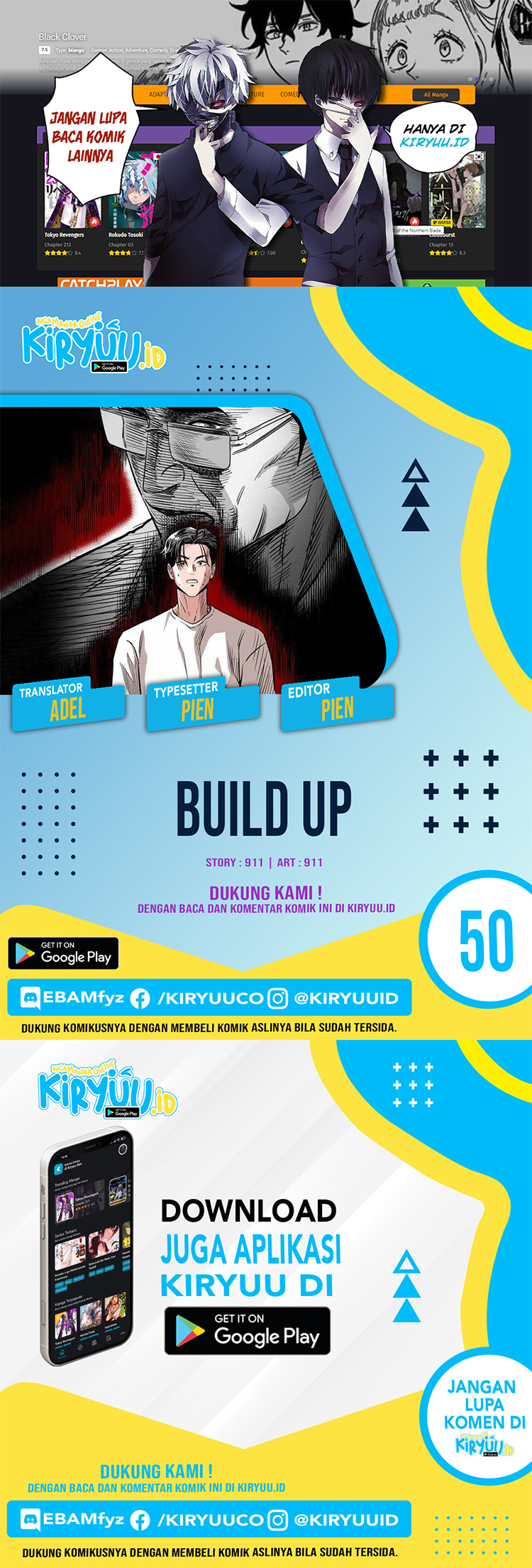Build Up Chapter 50 - halaman 1