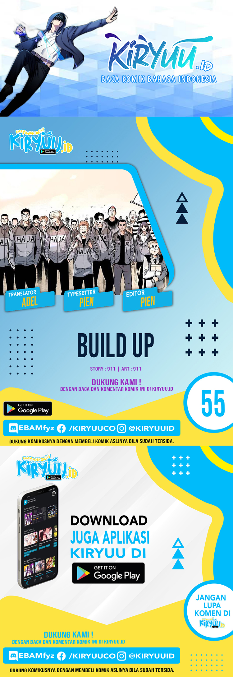 Build Up Chapter 55 - halaman 1