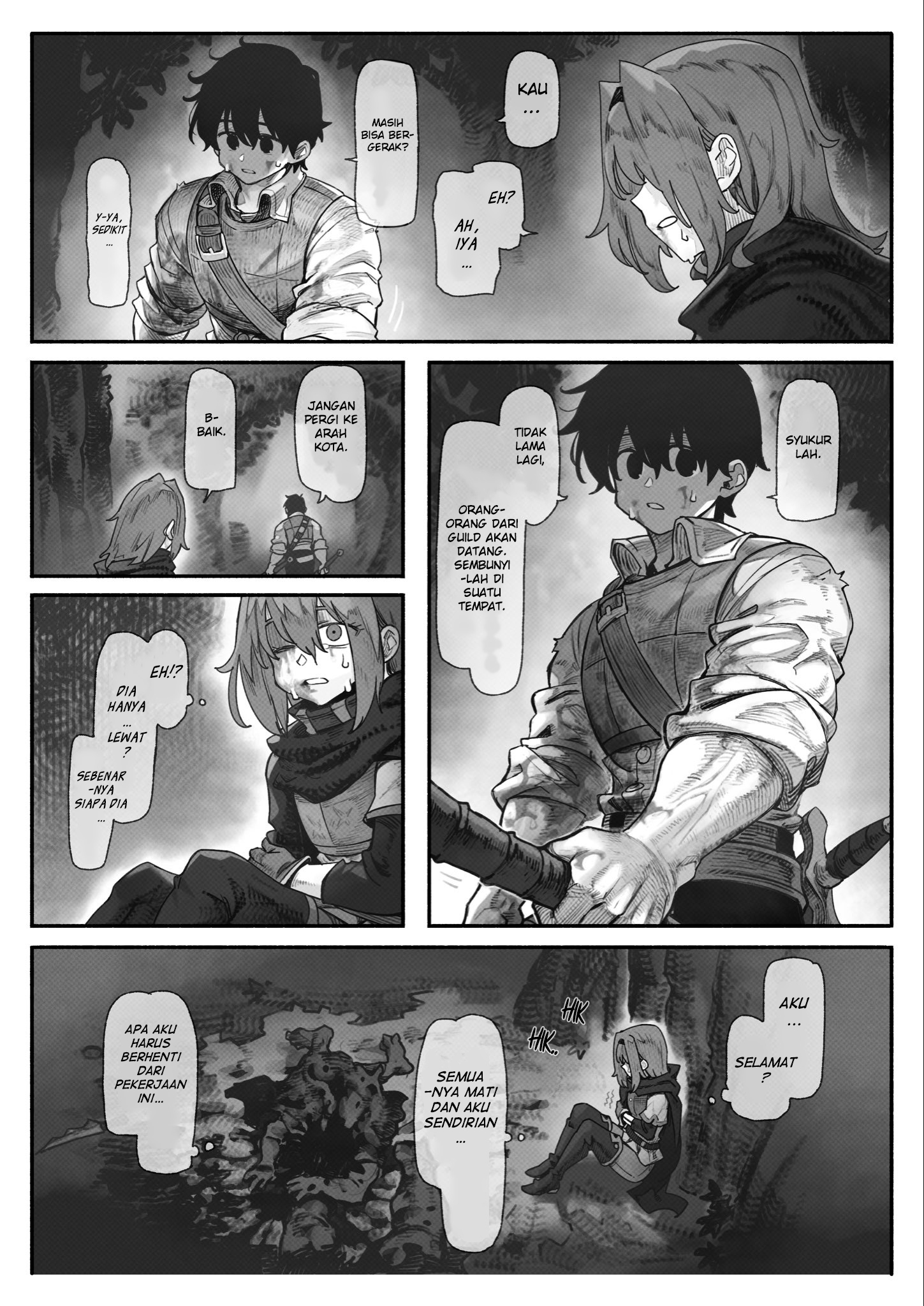 Bukiyou na Senpai. Chapter 20 - halaman 8
