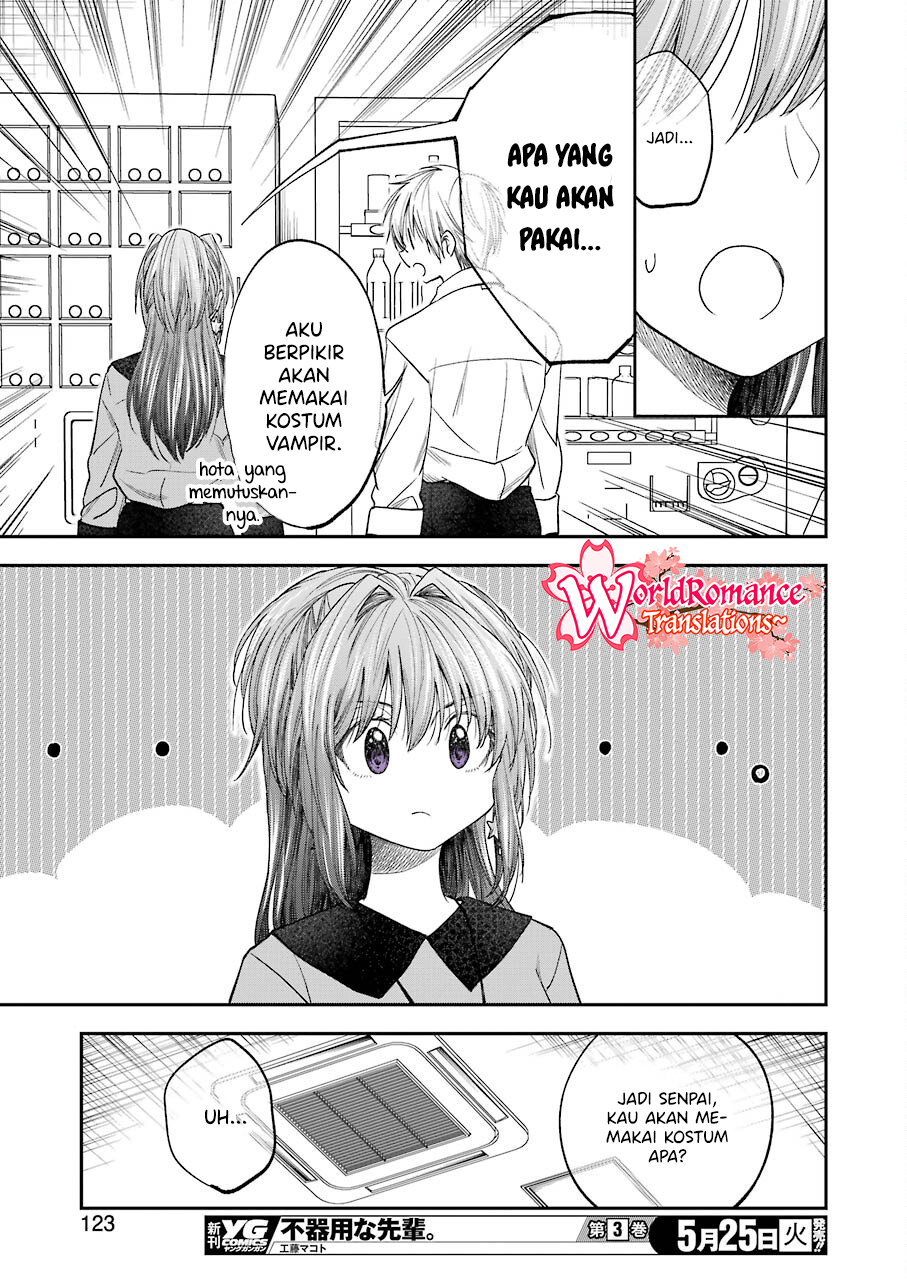 Bukiyou na Senpai. Chapter 21 - halaman 8