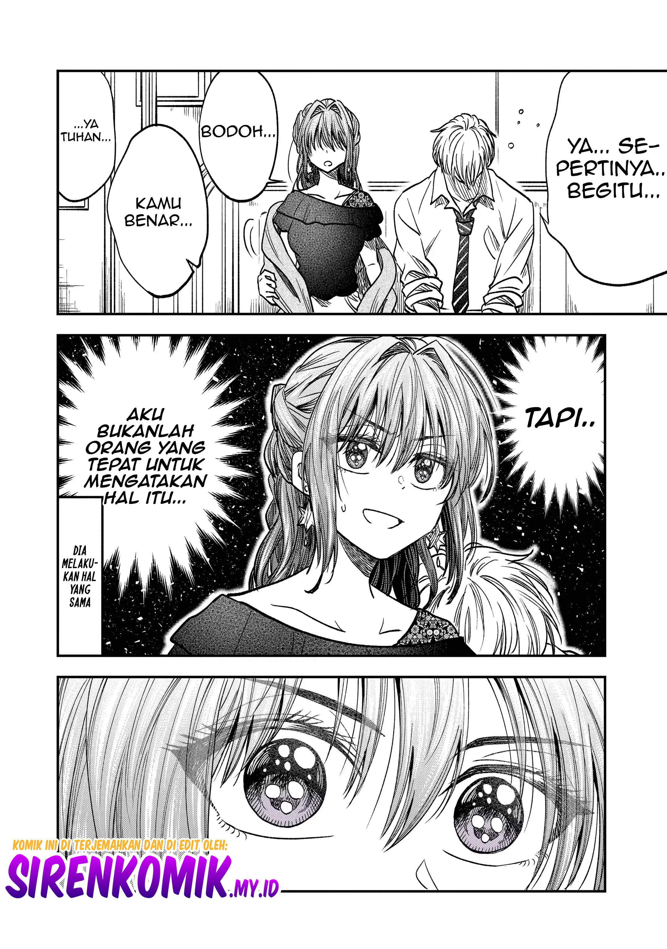 Bukiyou na Senpai. Chapter 28 - halaman 3