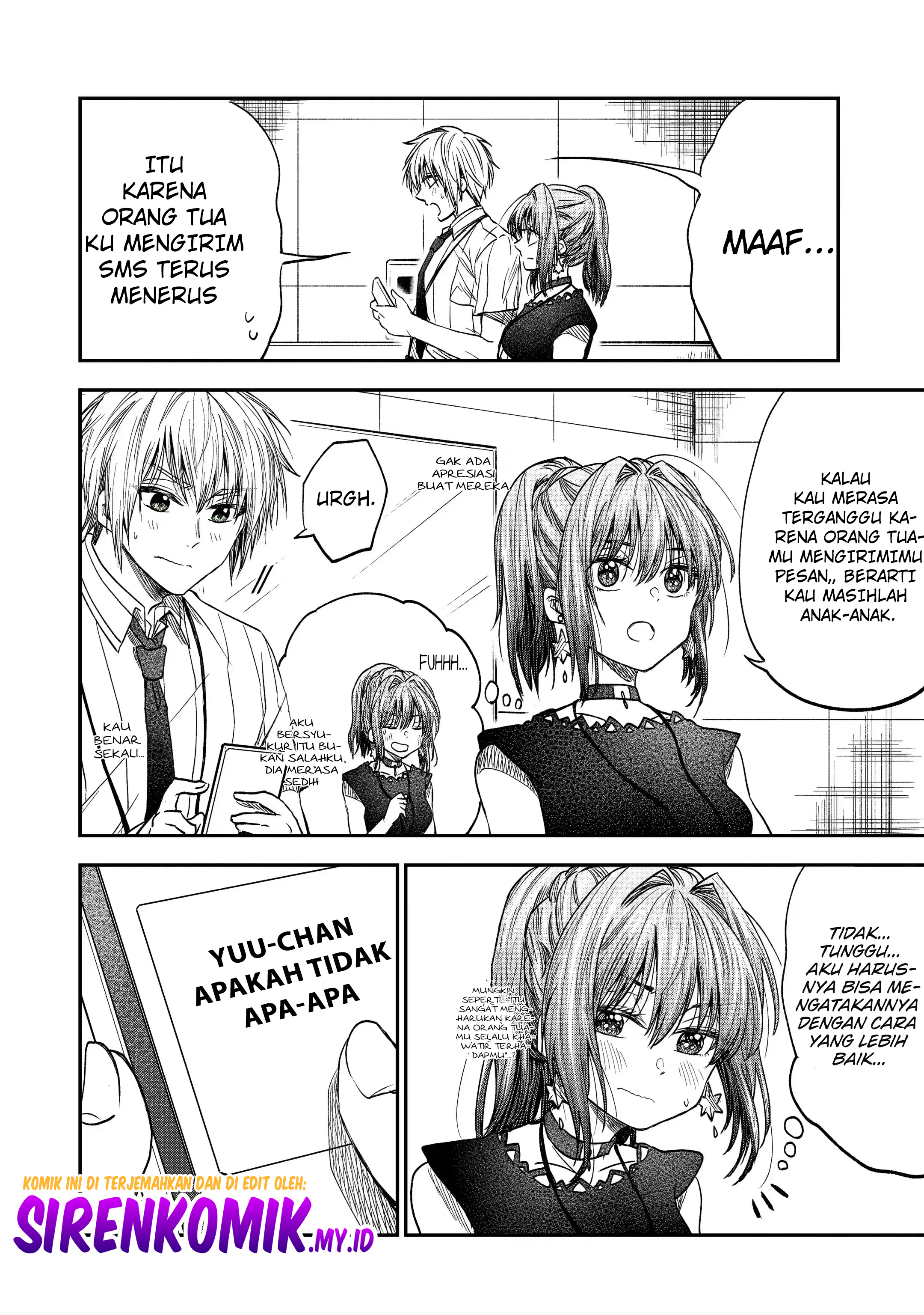 Bukiyou na Senpai. Chapter 29 - halaman 3