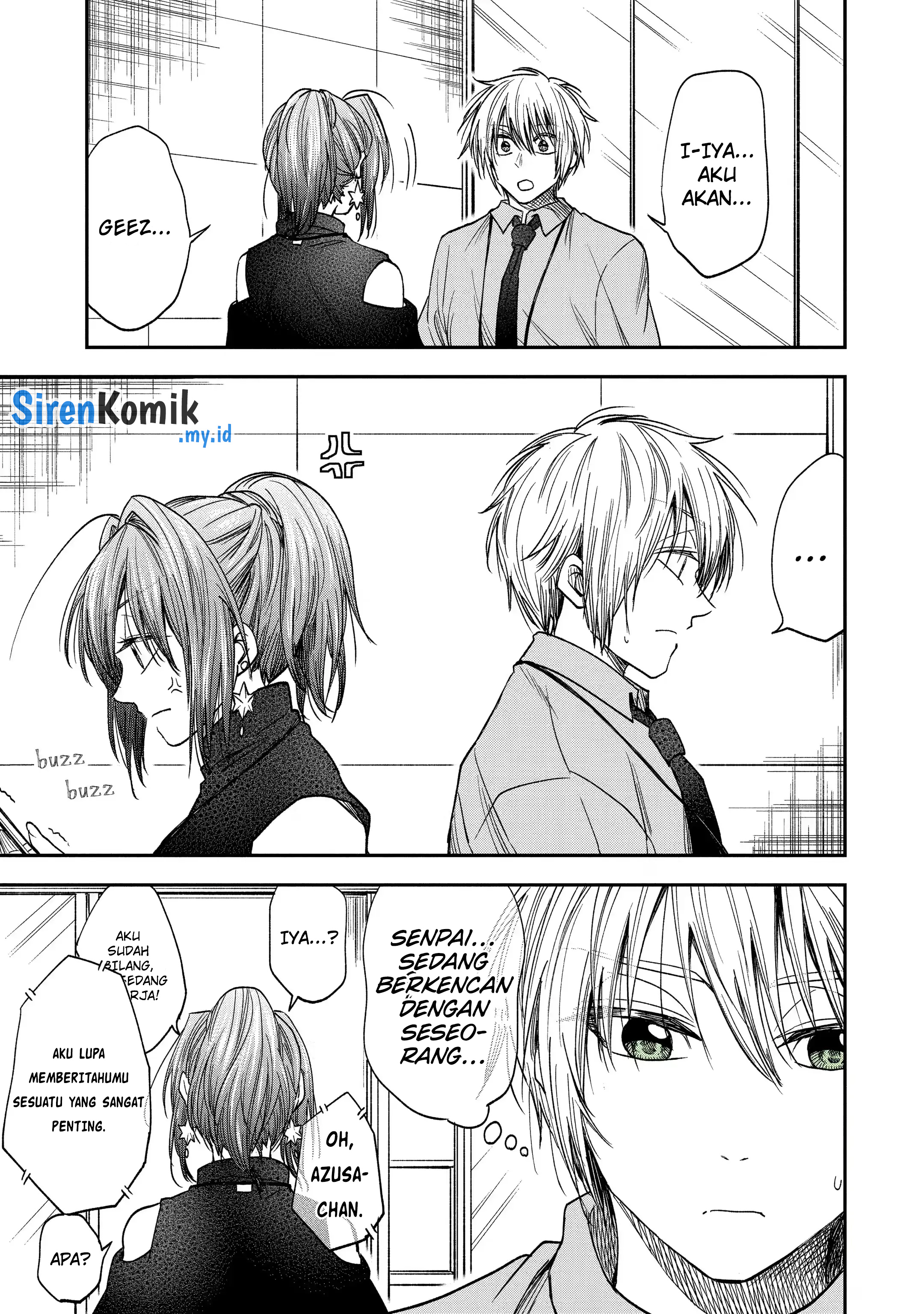 Bukiyou na Senpai. Chapter 30 - halaman 14