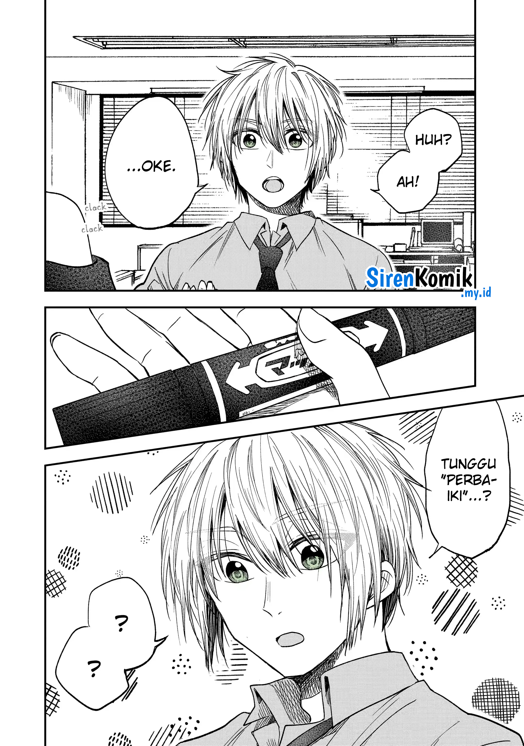 Bukiyou na Senpai. Chapter 30 - halaman 3