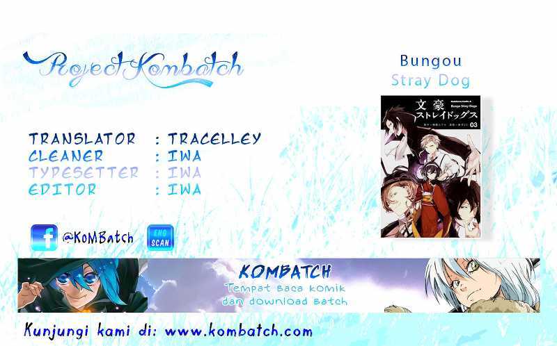 Bungou Stray Dogs Chapter 1 - halaman 1