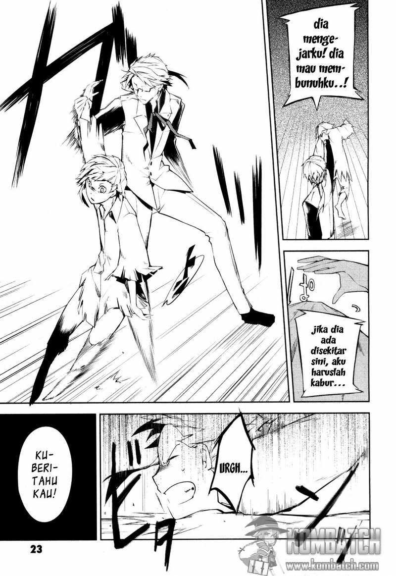 Bungou Stray Dogs Chapter 1 - halaman 22
