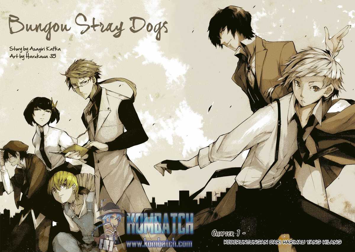 Bungou Stray Dogs Chapter 1 - halaman 3