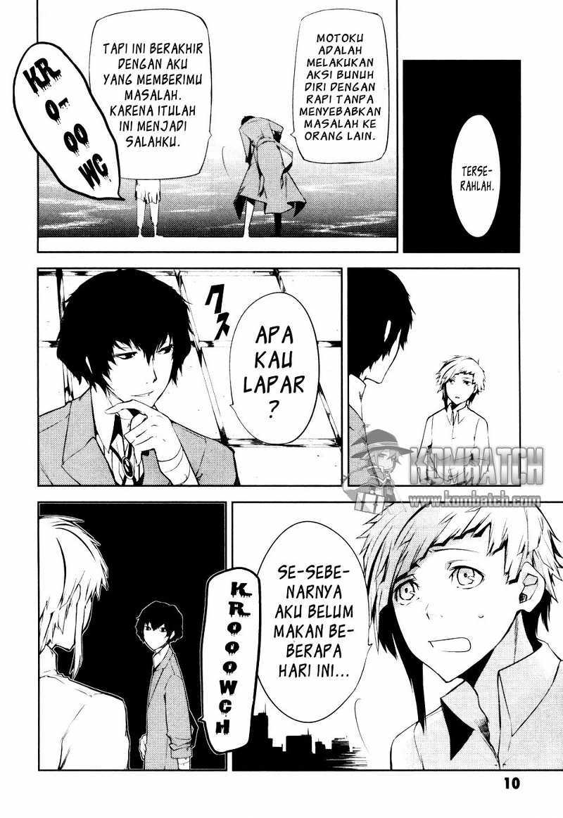 Bungou Stray Dogs Chapter 1 - halaman 9
