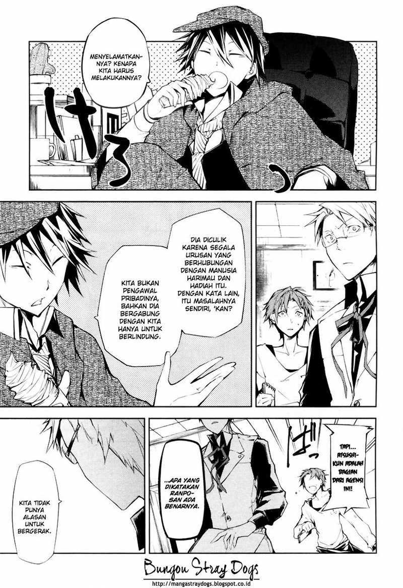 Bungou Stray Dogs Chapter 10 - halaman 5