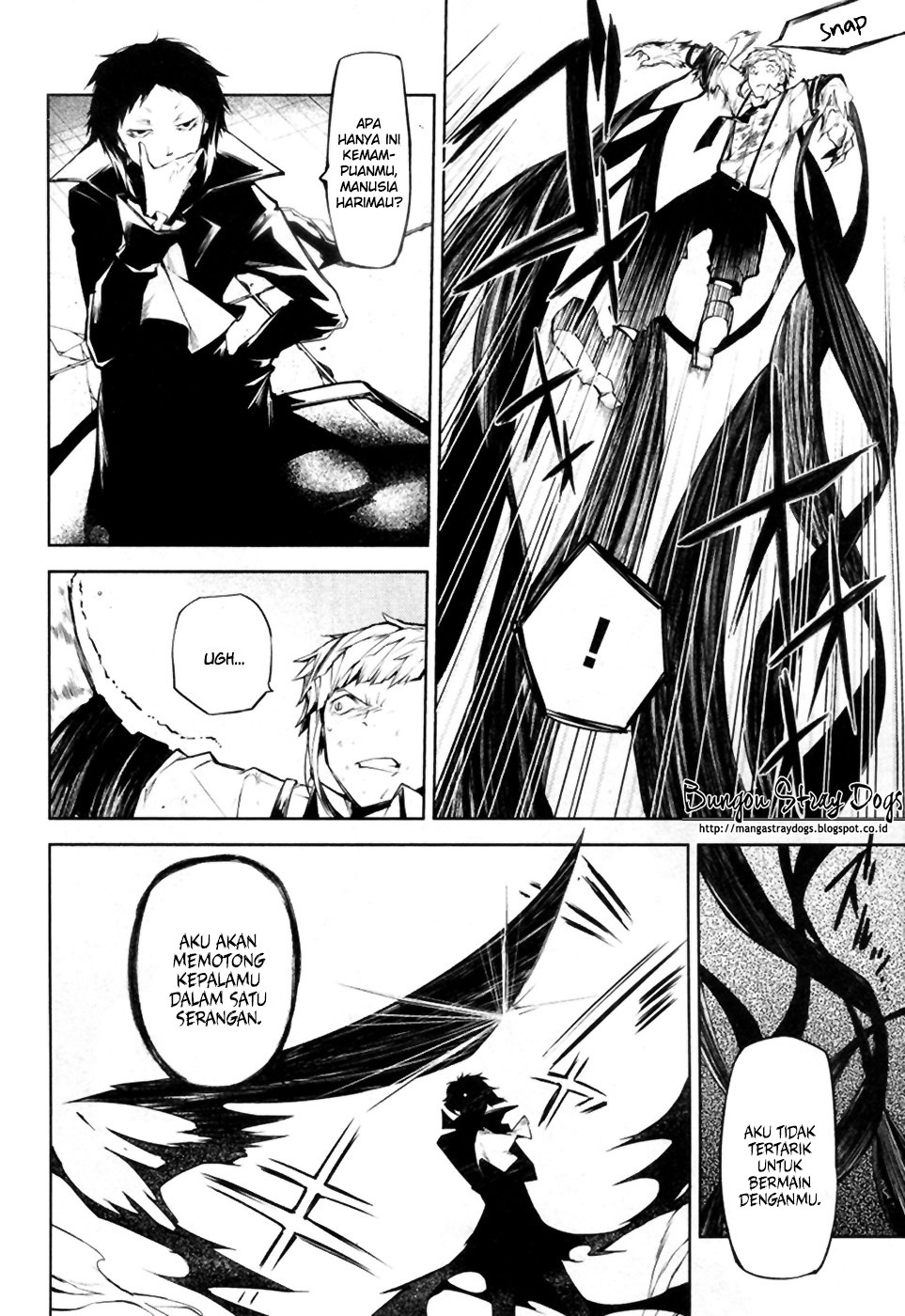 Bungou Stray Dogs Chapter 12 - halaman 9
