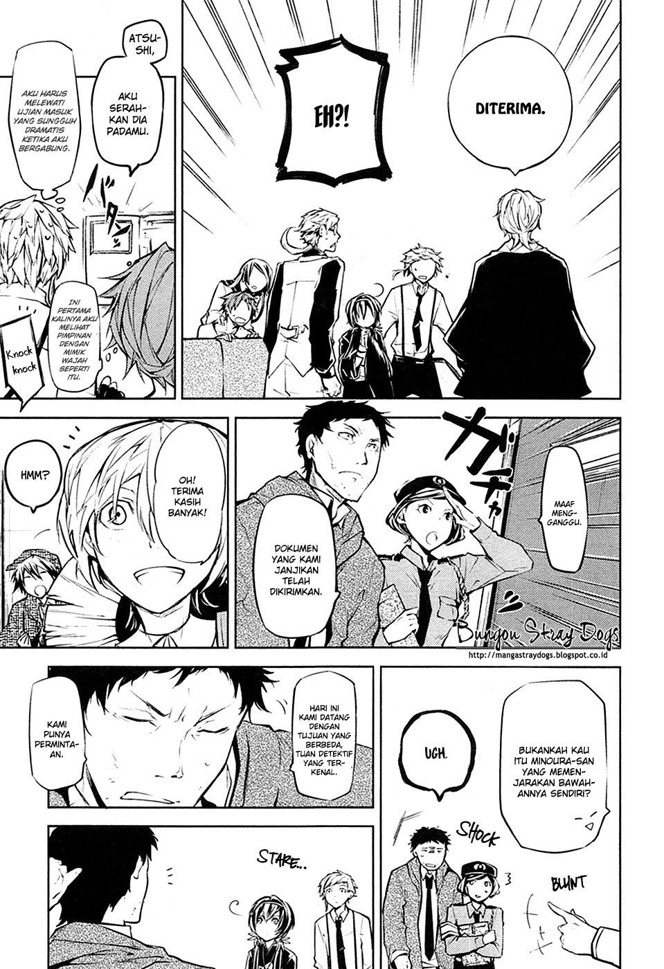 Bungou Stray Dogs Chapter 13 - halaman 12