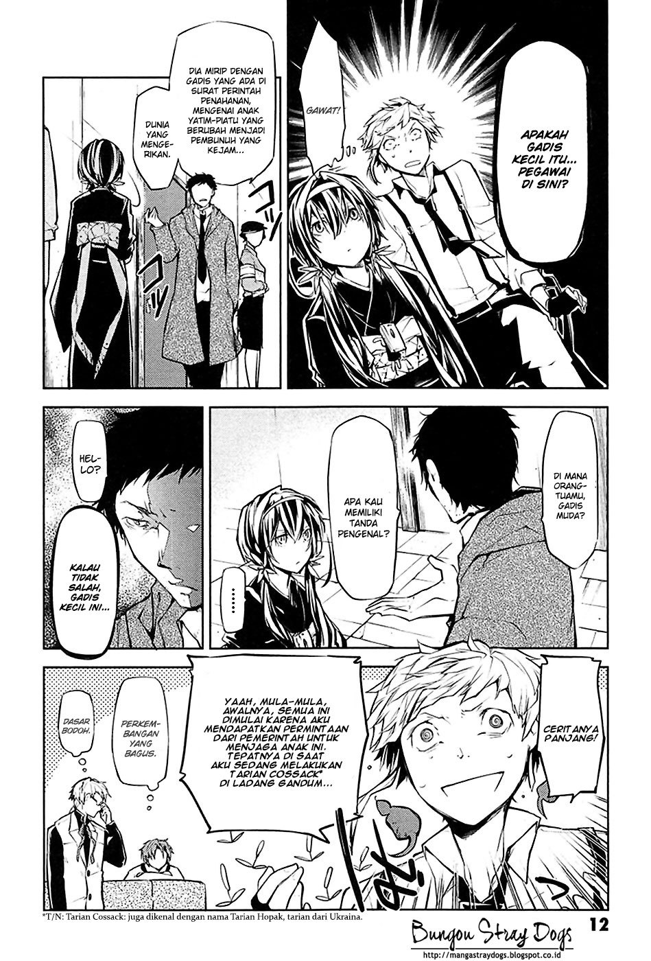 Bungou Stray Dogs Chapter 13 - halaman 13