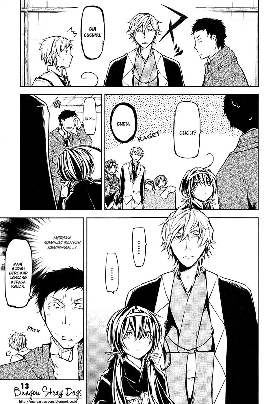 Bungou Stray Dogs Chapter 13 - halaman 14