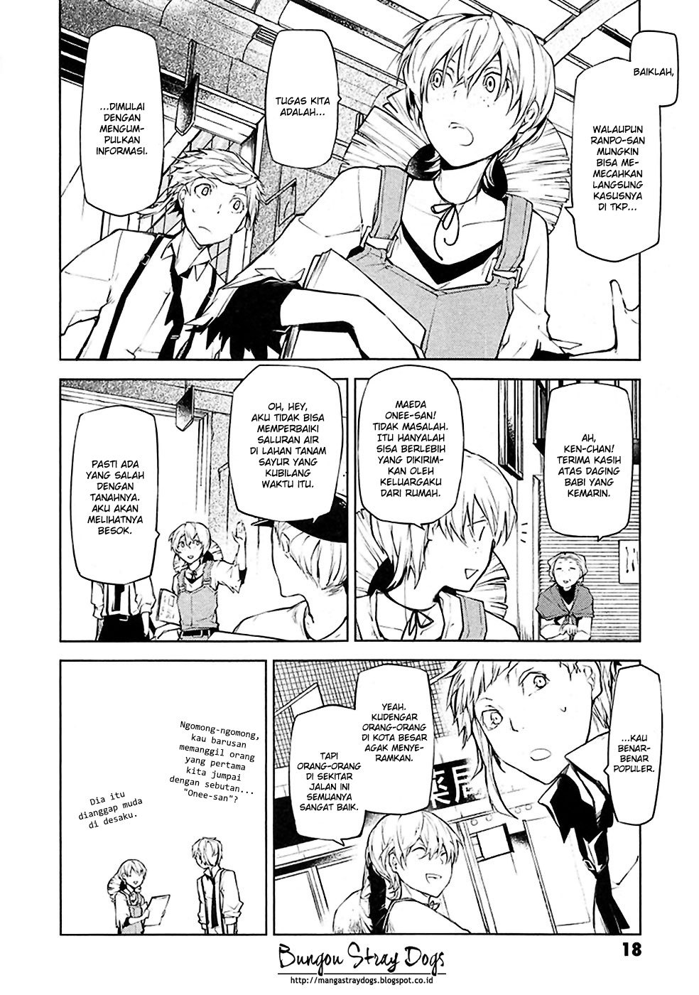 Bungou Stray Dogs Chapter 13 - halaman 19