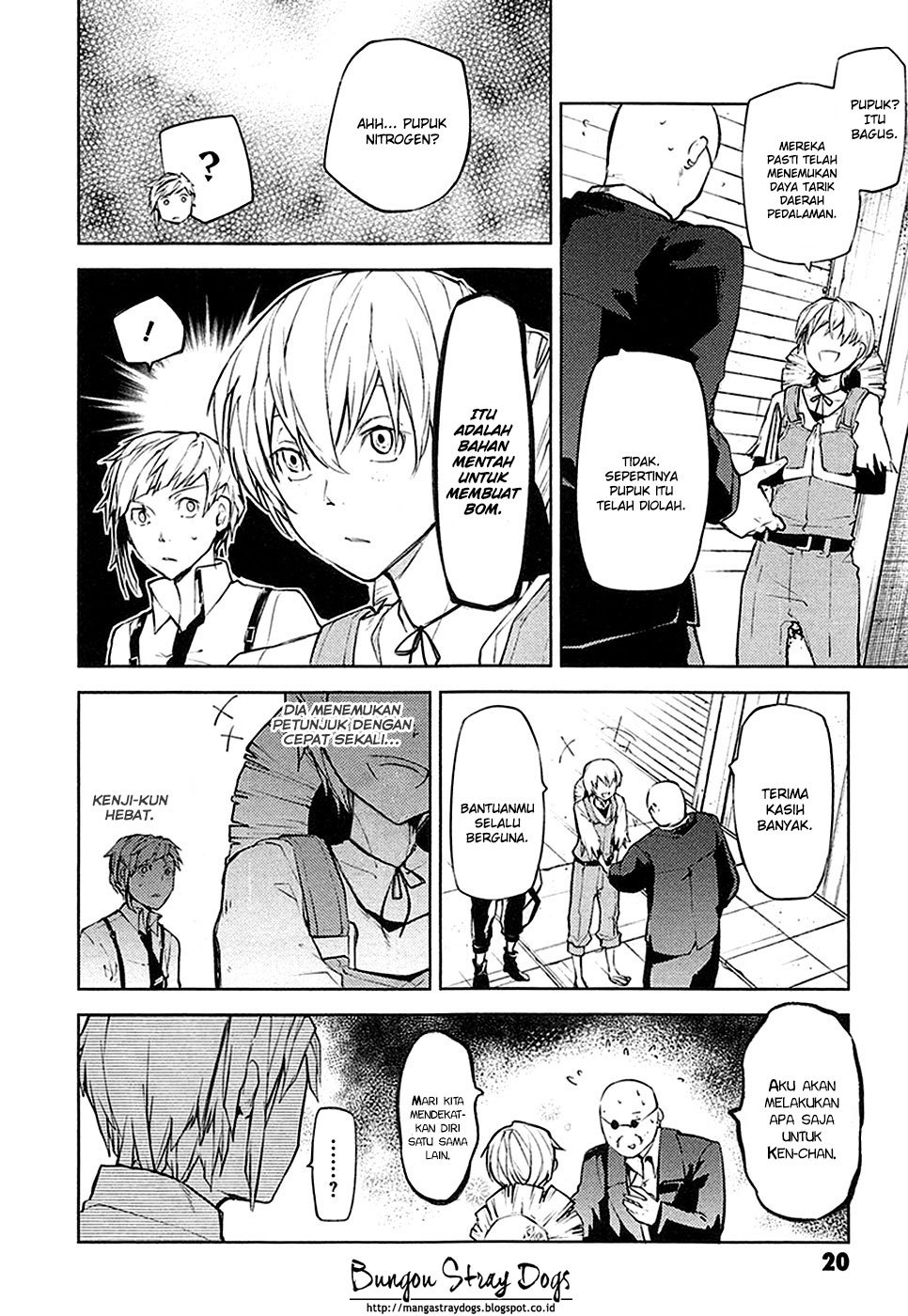Bungou Stray Dogs Chapter 13 - halaman 21