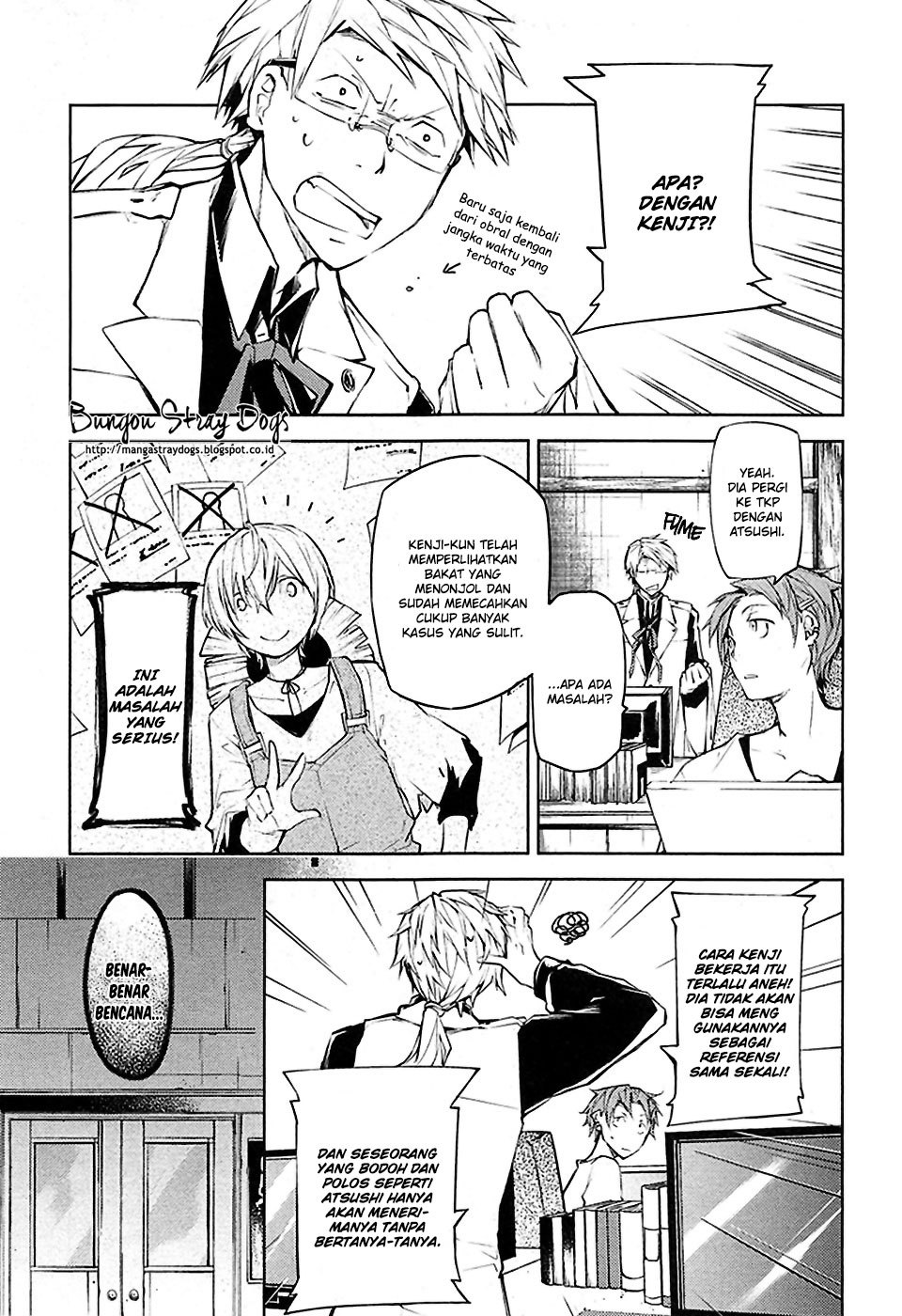 Bungou Stray Dogs Chapter 13 - halaman 24