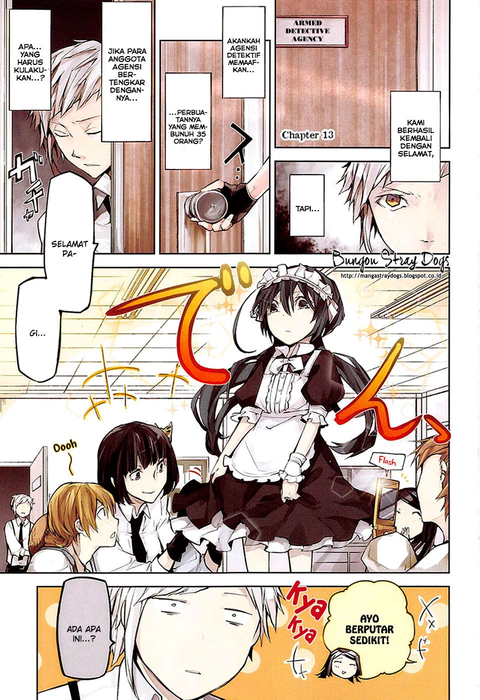 Bungou Stray Dogs Chapter 13 - halaman 3