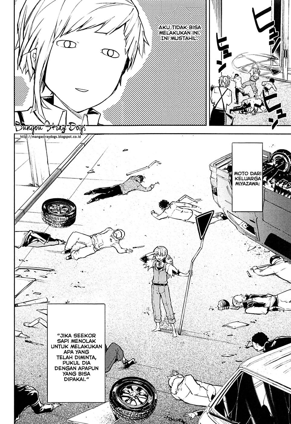 Bungou Stray Dogs Chapter 13 - halaman 36