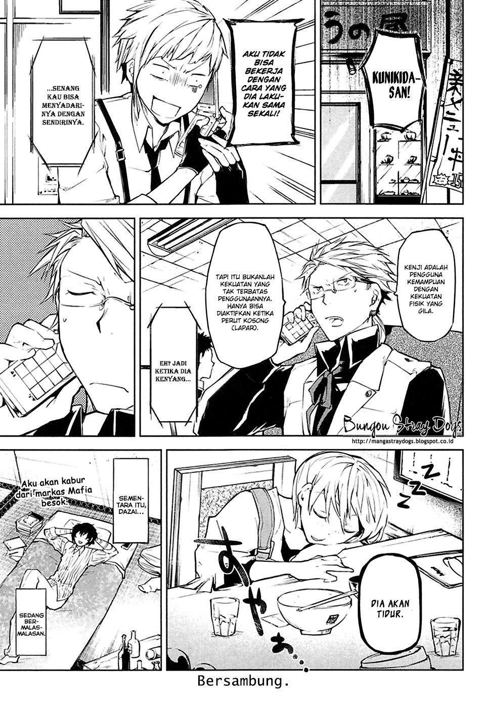 Bungou Stray Dogs Chapter 13 - halaman 37