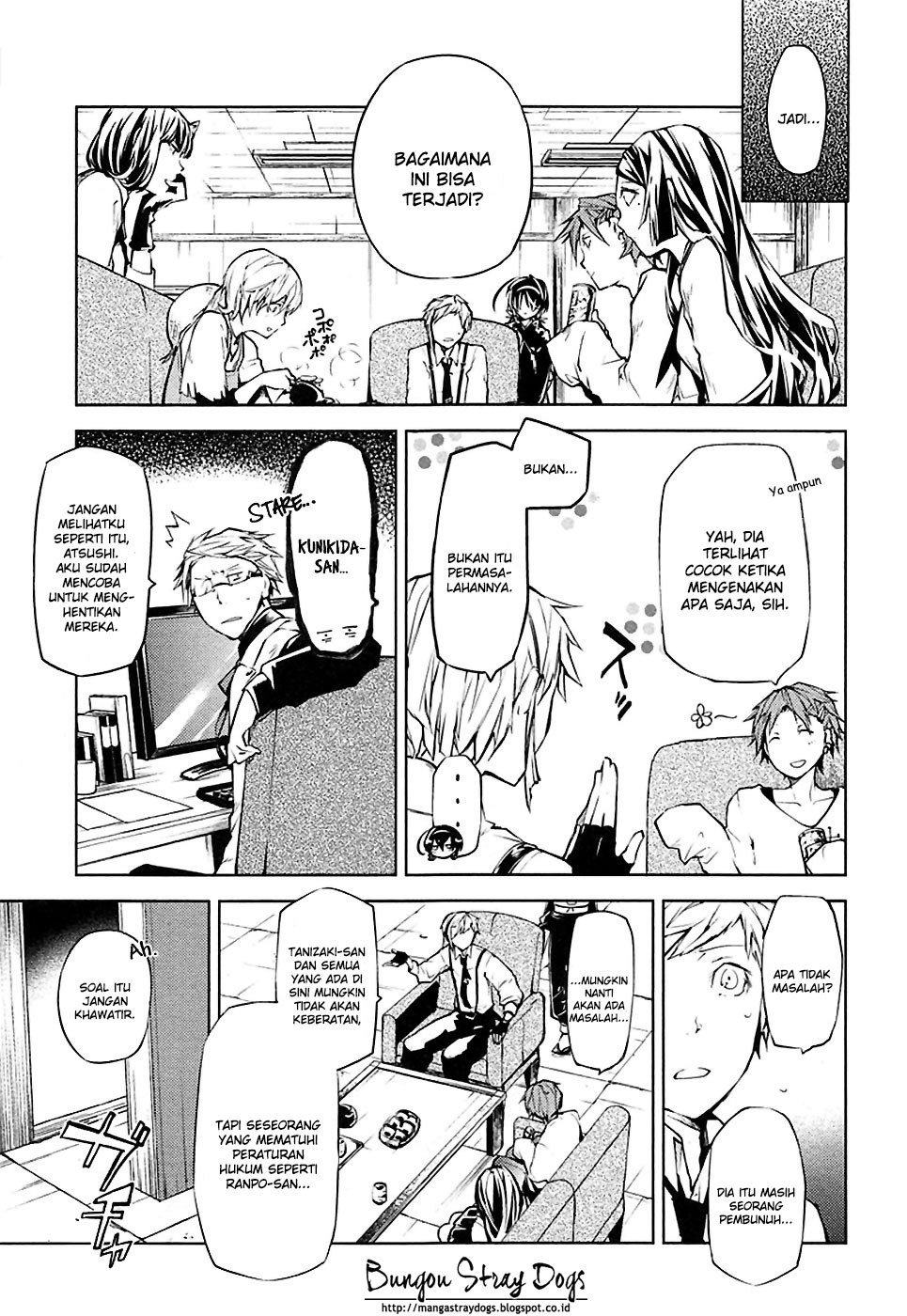 Bungou Stray Dogs Chapter 13 - halaman 6