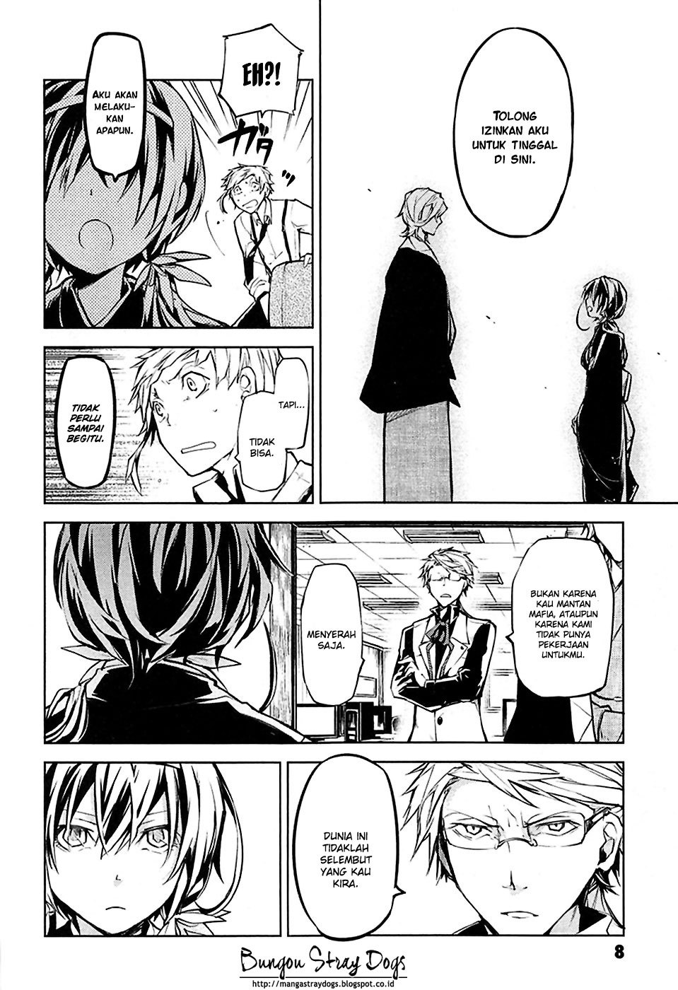 Bungou Stray Dogs Chapter 13 - halaman 9