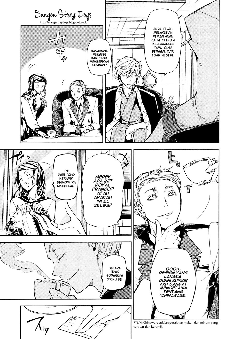 Bungou Stray Dogs Chapter 15 - halaman 12