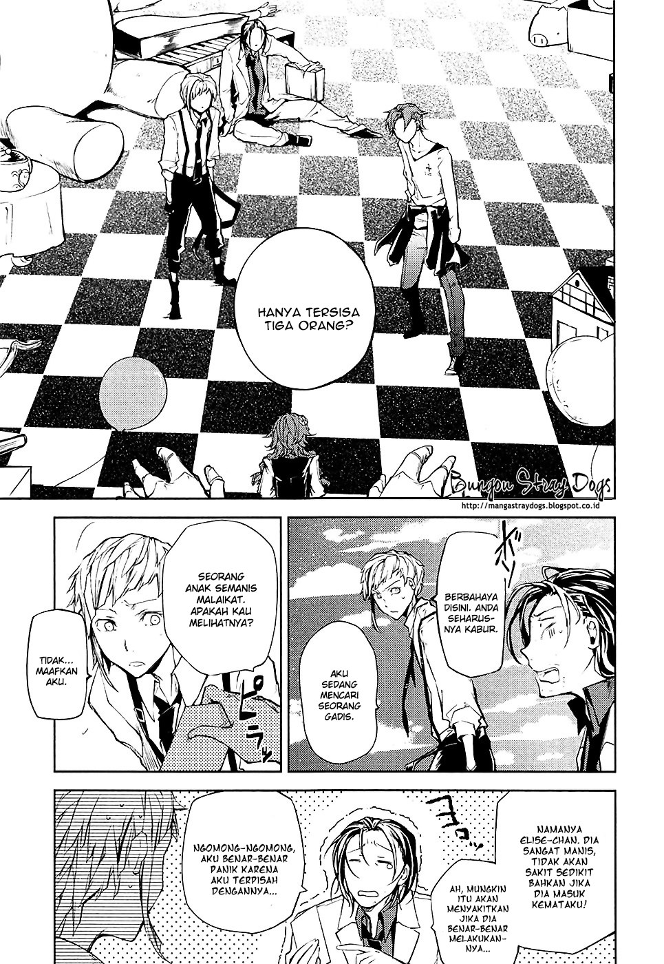 Bungou Stray Dogs Chapter 15 - halaman 38