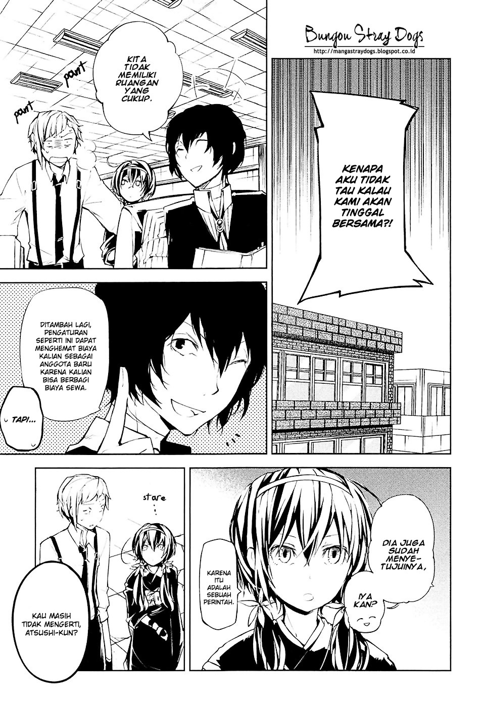 Bungou Stray Dogs Chapter 15 - halaman 4